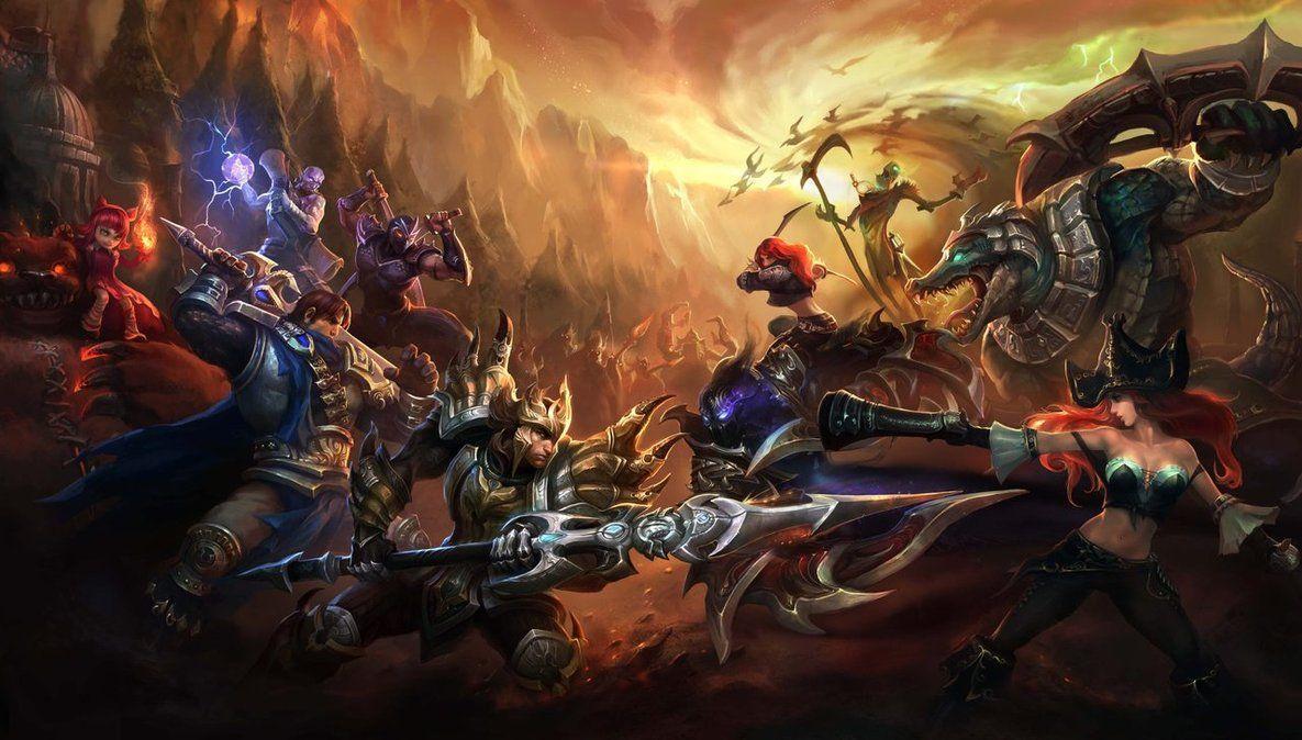 League of Legends Champs of Legends Wallpaper