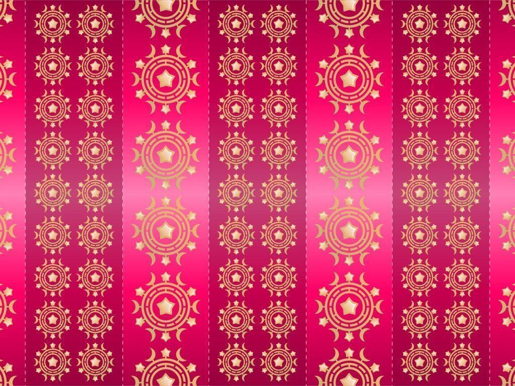 Fuschia Pattern PPT Background, Pink, Purple