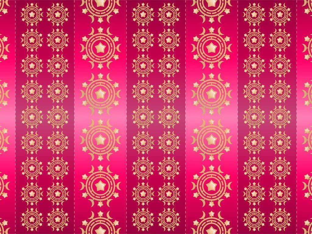 Fuschia Pattern PPT Background, Pink, Purple