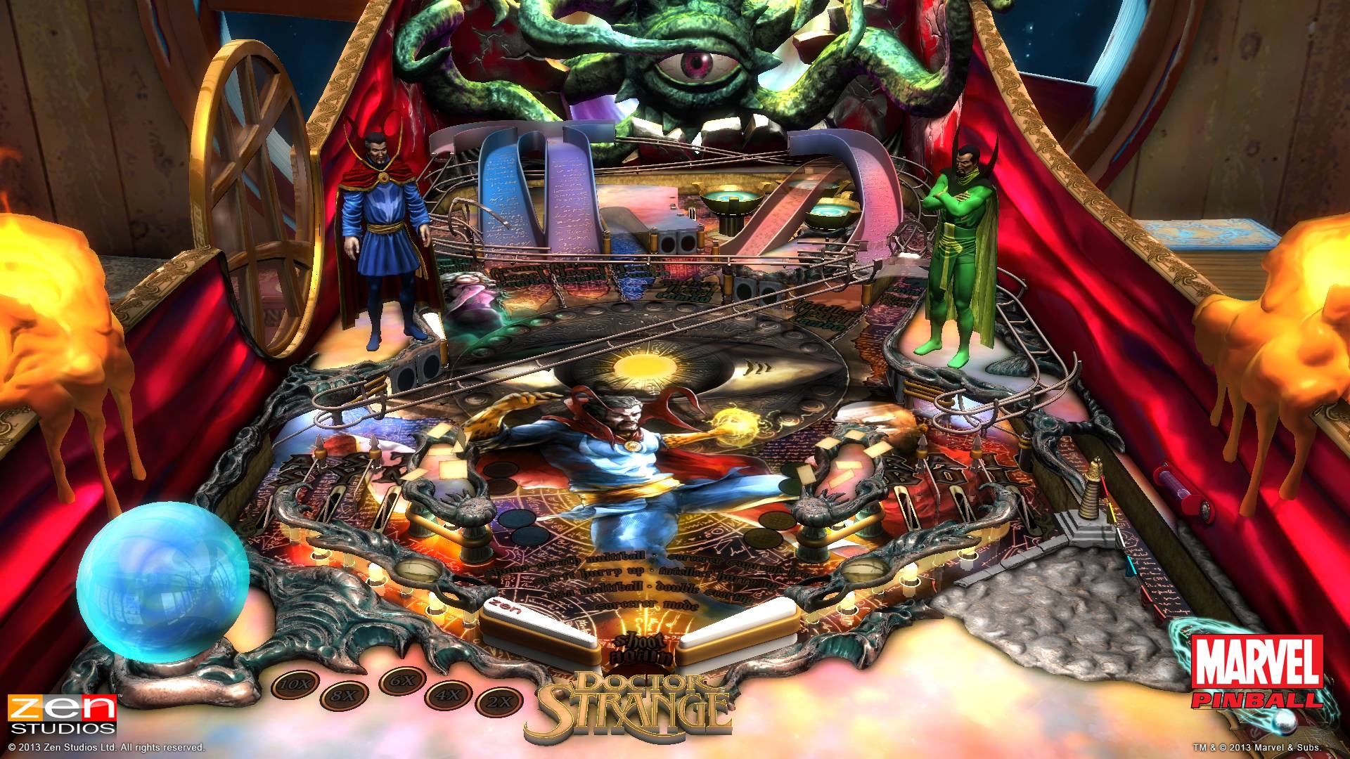 Review: Zen Pinball 2′s Doctor Strange Table!