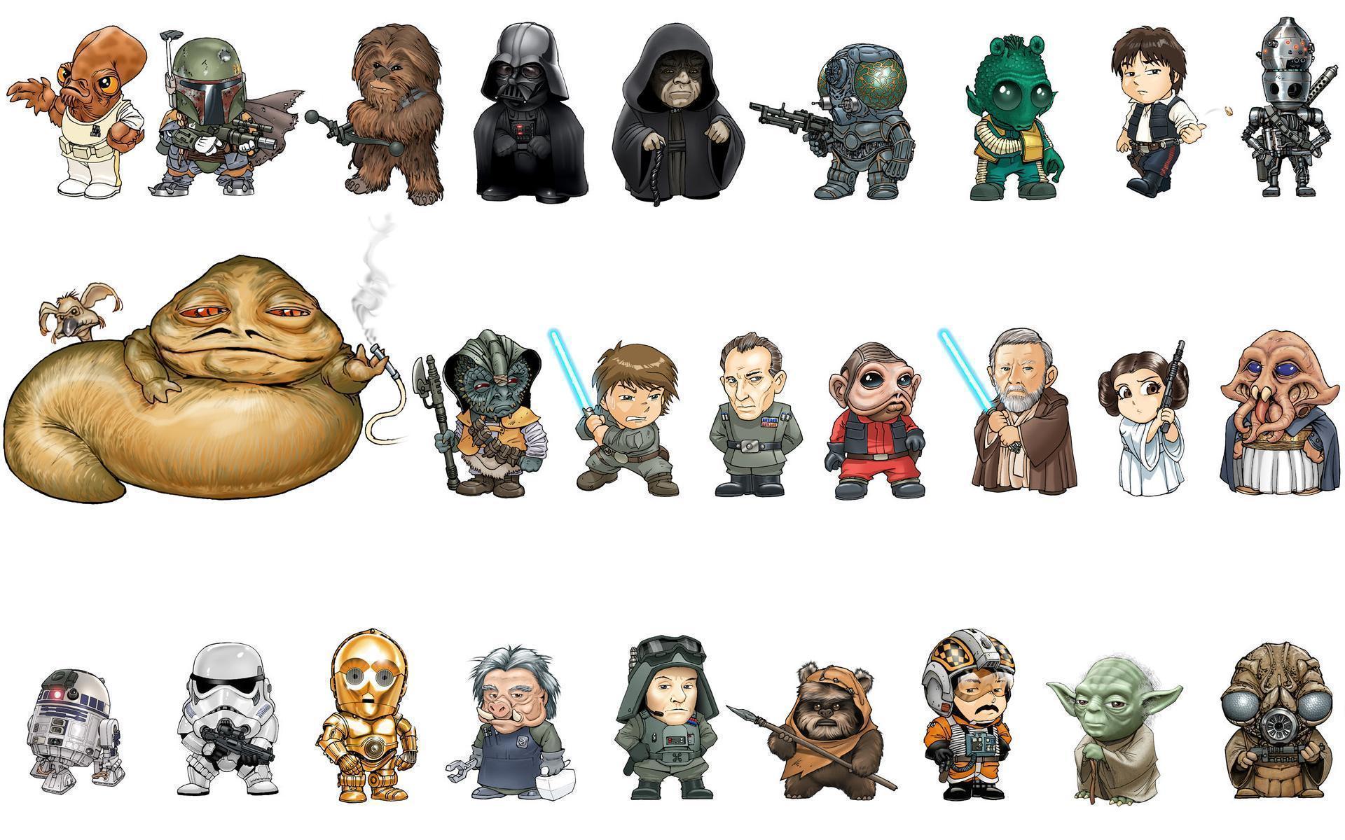 Characters List / All Star Wars Characters