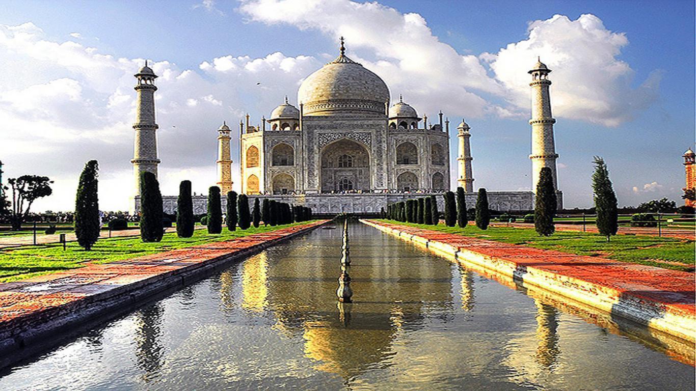 HD wallpaper Taj Mahal India travel destinations architecture water  reflection  Wallpaper Flare