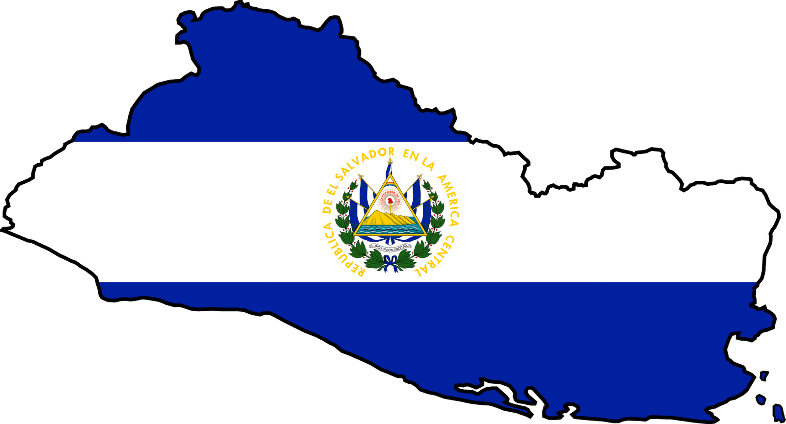 El Salvador Flag 5ft X 3ft Picture