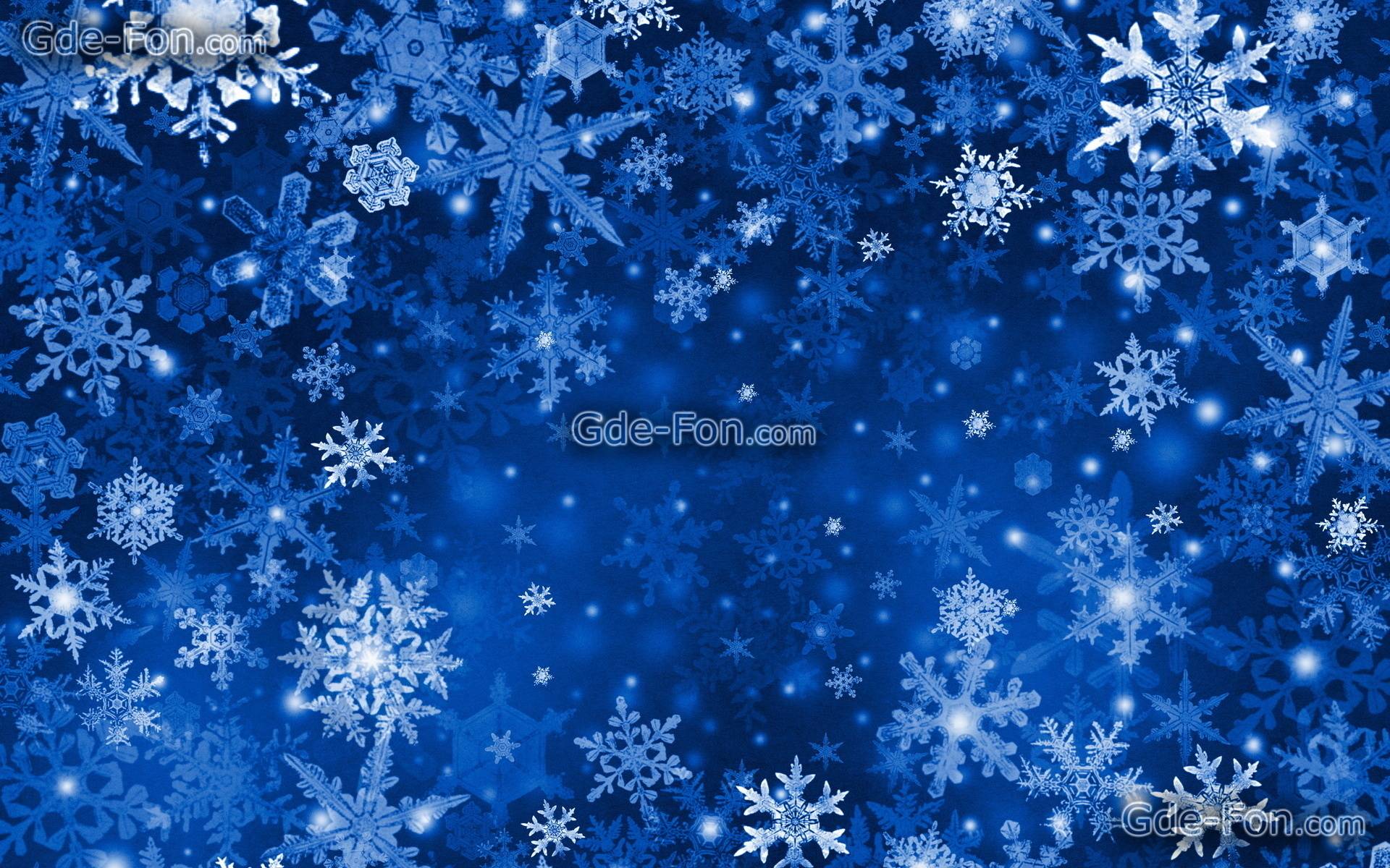 Download wallpaper snowflake, blue, snow free desktop wallpaper