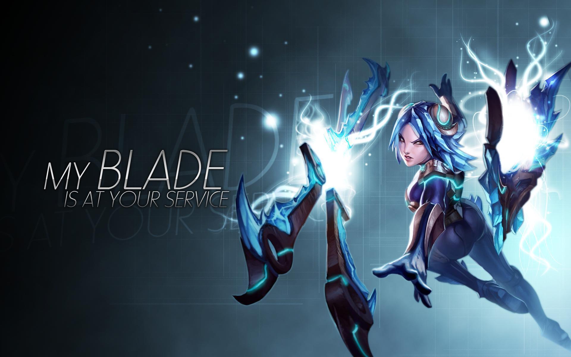 Download League Of Legends Irelia Blade Service Wallpap