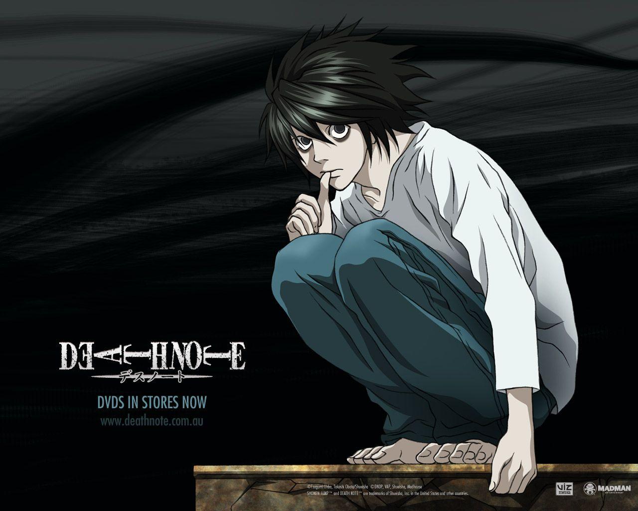 L Wallpapers Death Note Wallpaper Cave