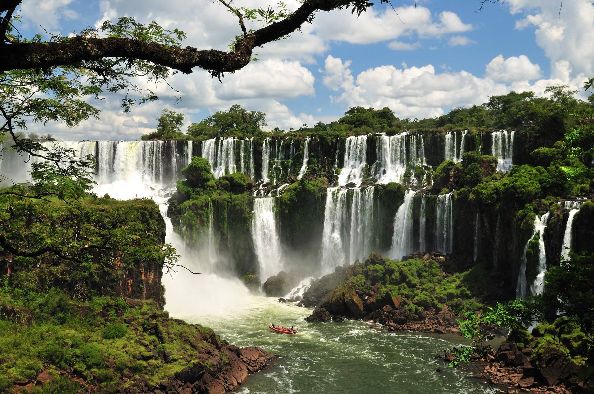 Beautiful Iguazu Falls HD Wallpaper Widescreen For PC Computer