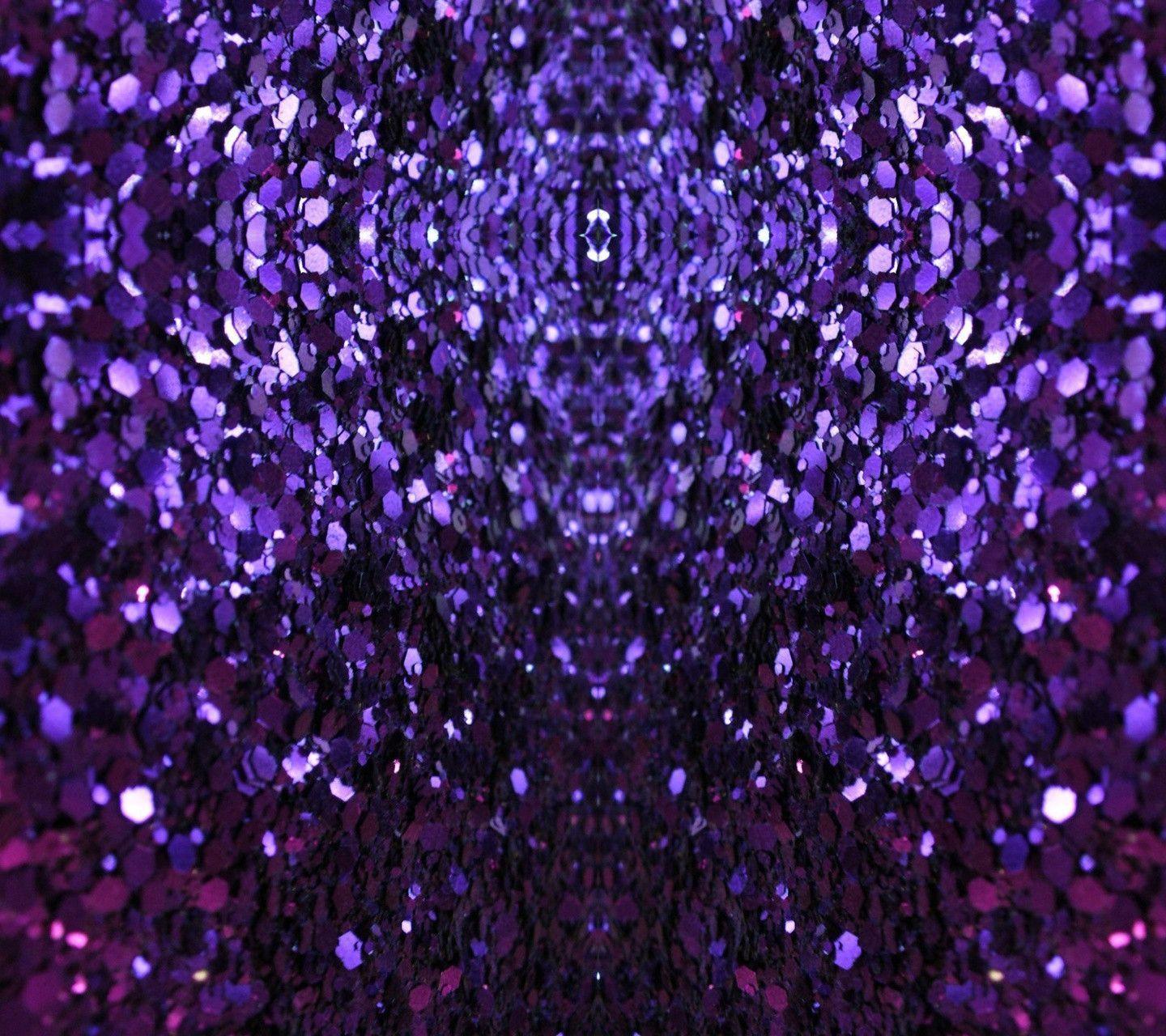 Purple Glitter Sparkle Beauty Lovely Cute wallpaper #