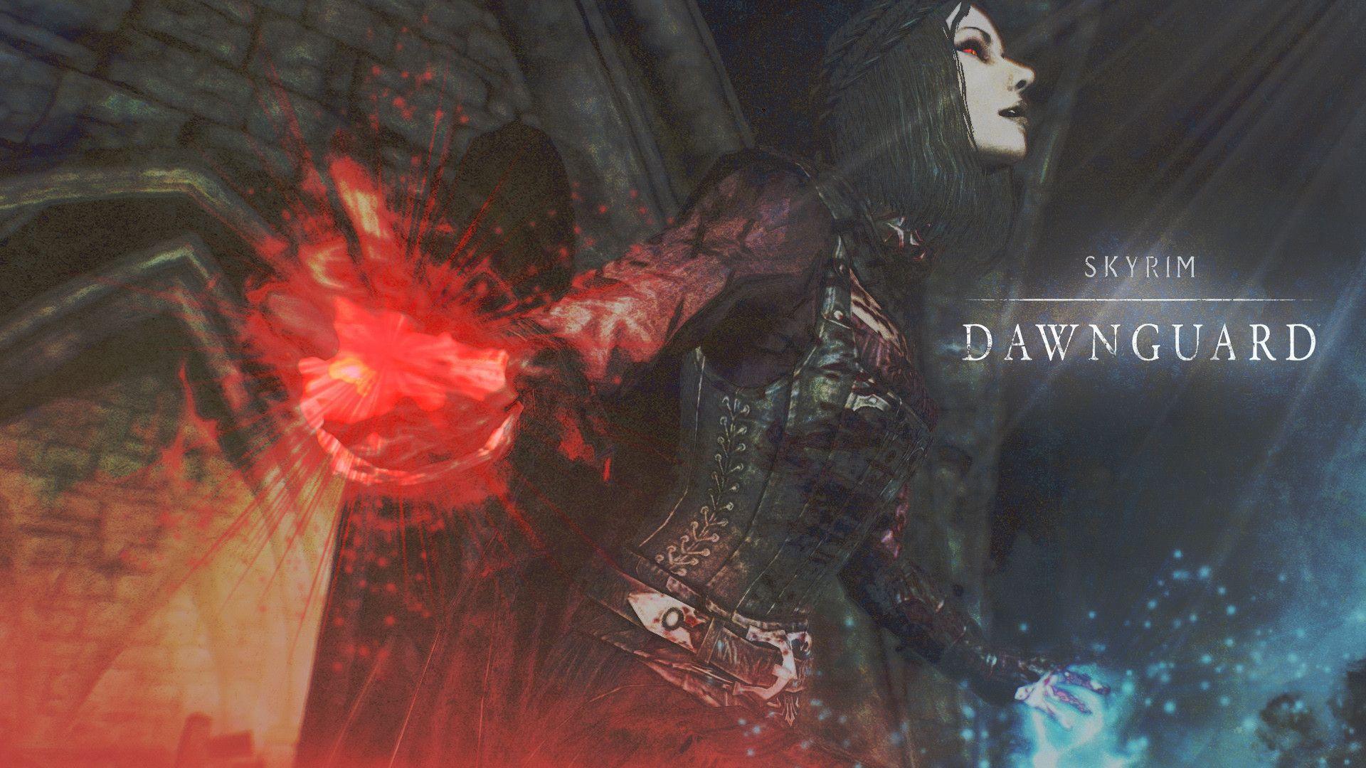 image For > Skyrim Dawnguard Wallpaper
