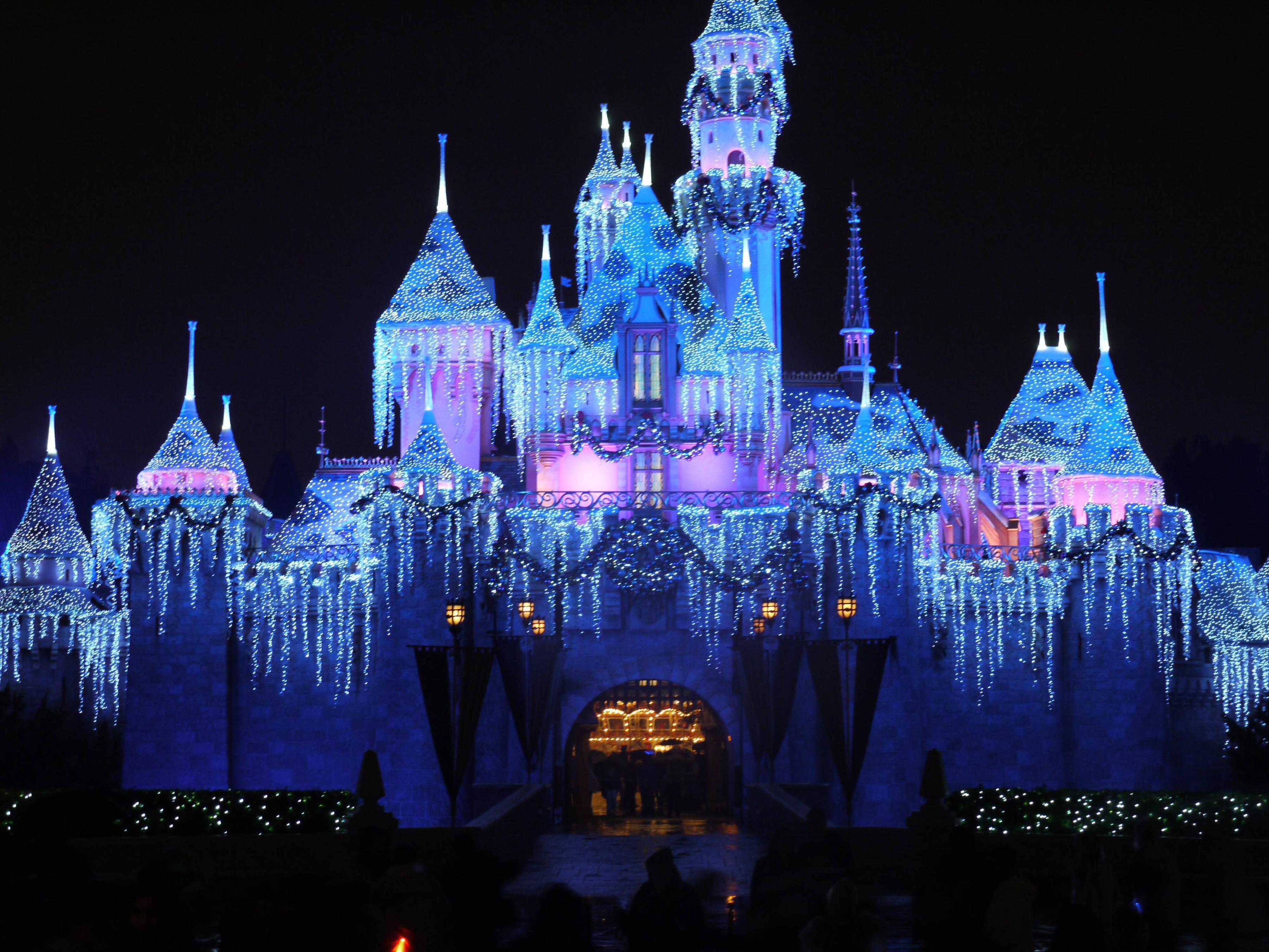 Winter Time At Disney Land