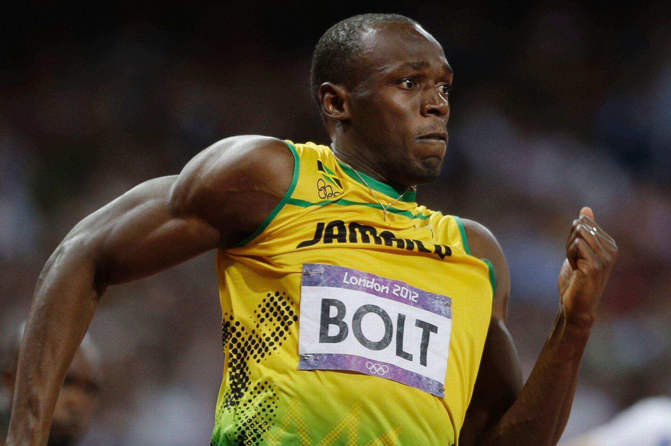 image For > Usain Bolt Face