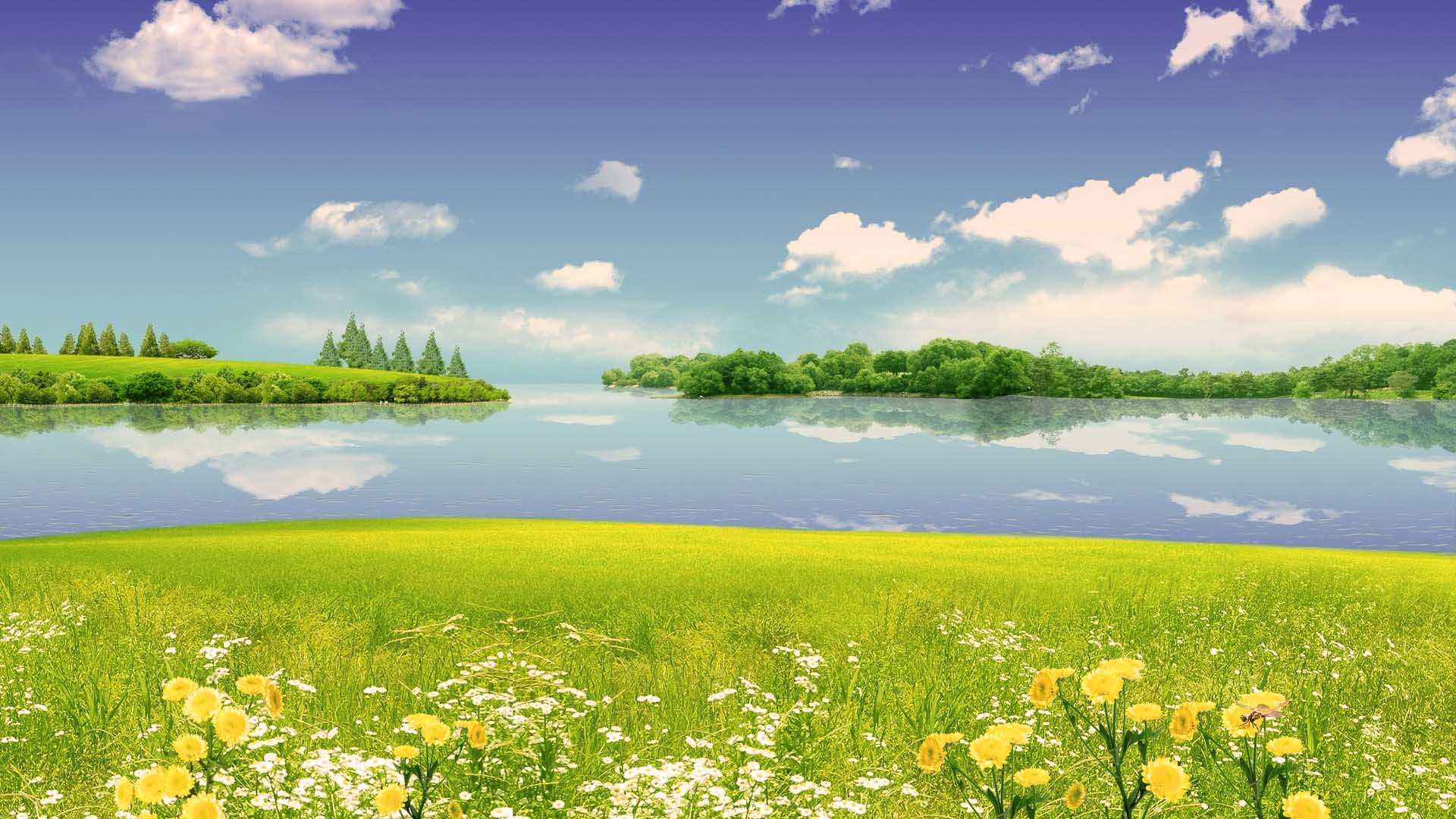 Summer Scene Wallpapers : Summer Scene Wallpapers For Mac Nature