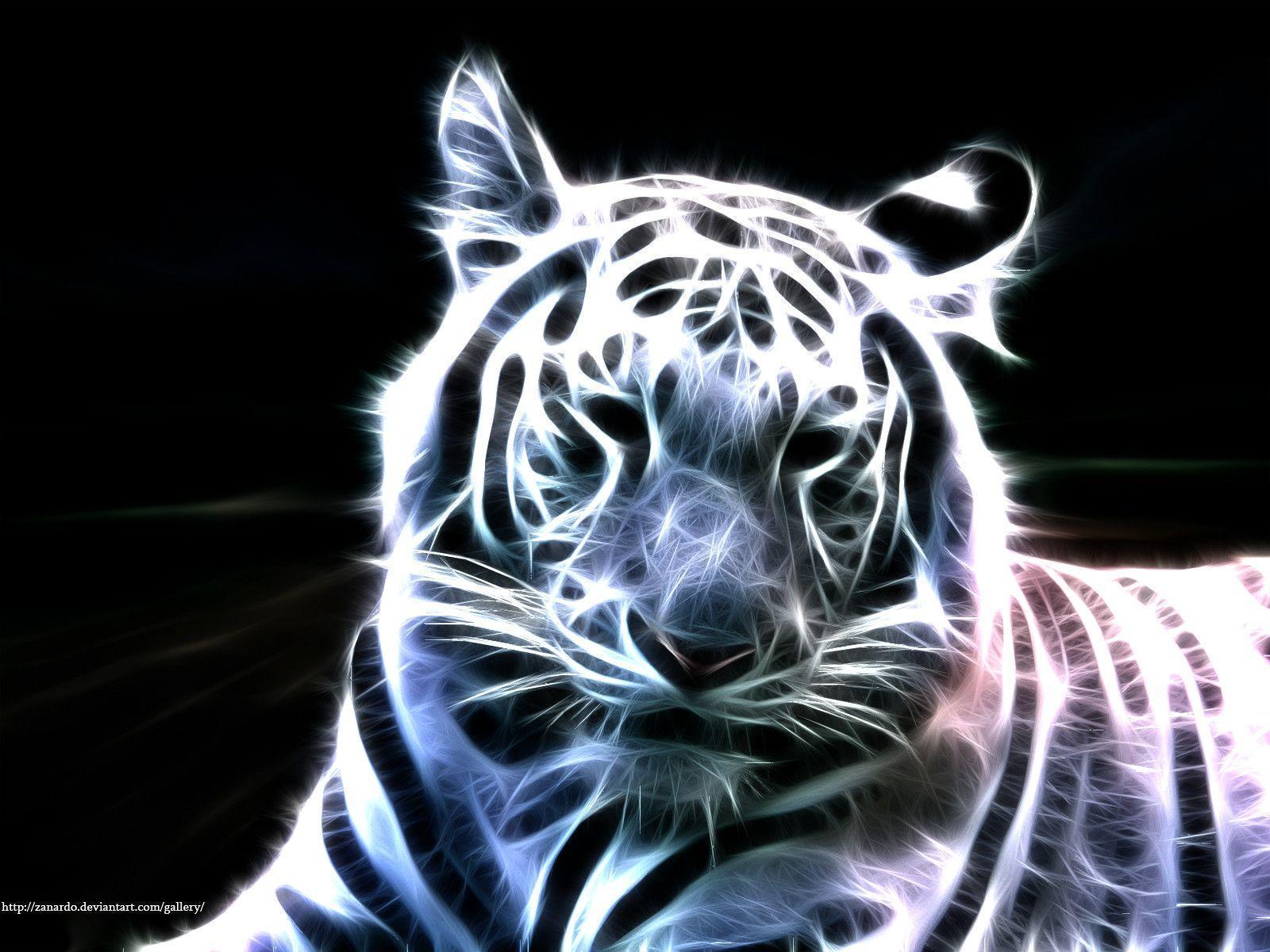White Bengal Tiger by zanardo