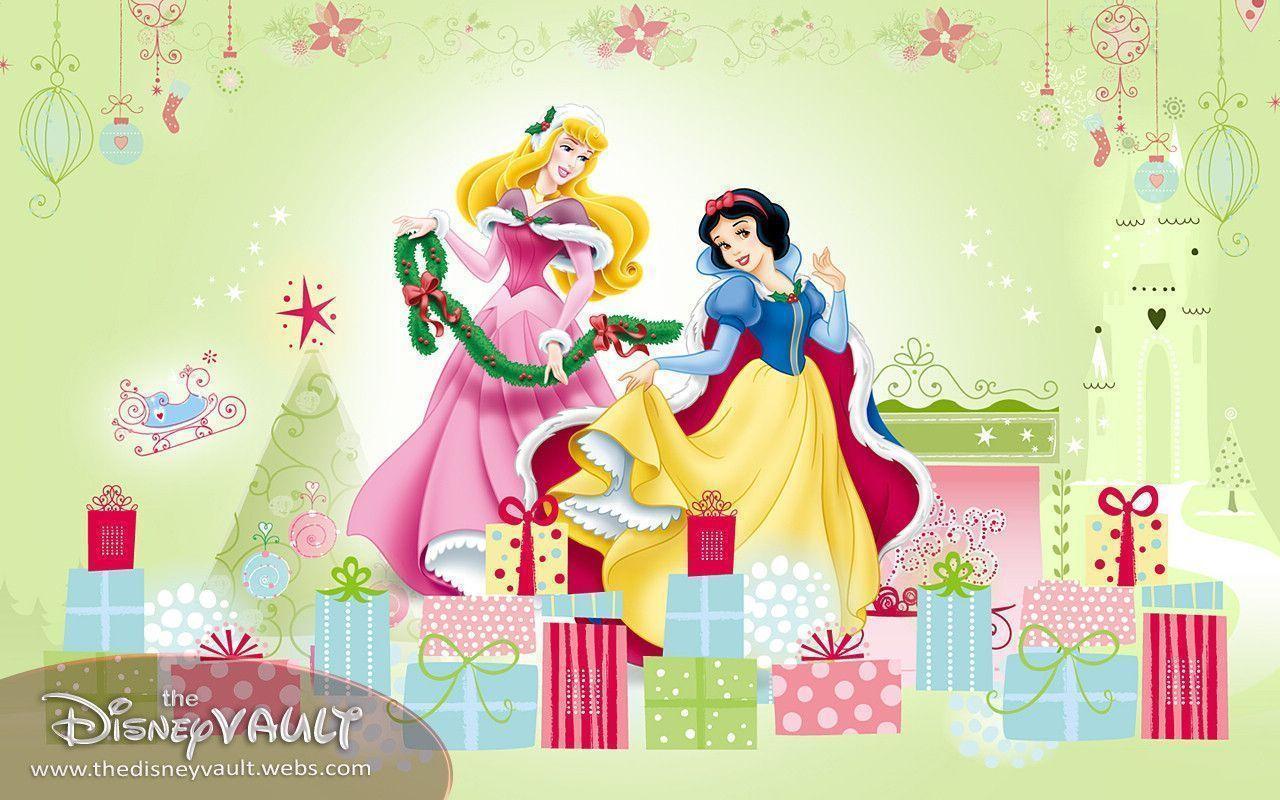 Disney Princess Christmas Wallpaper Image & Picture