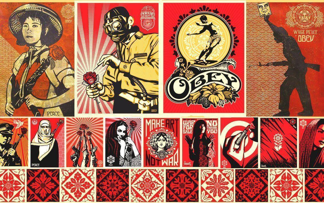 Obey Wallpapers by Kamikazeazn