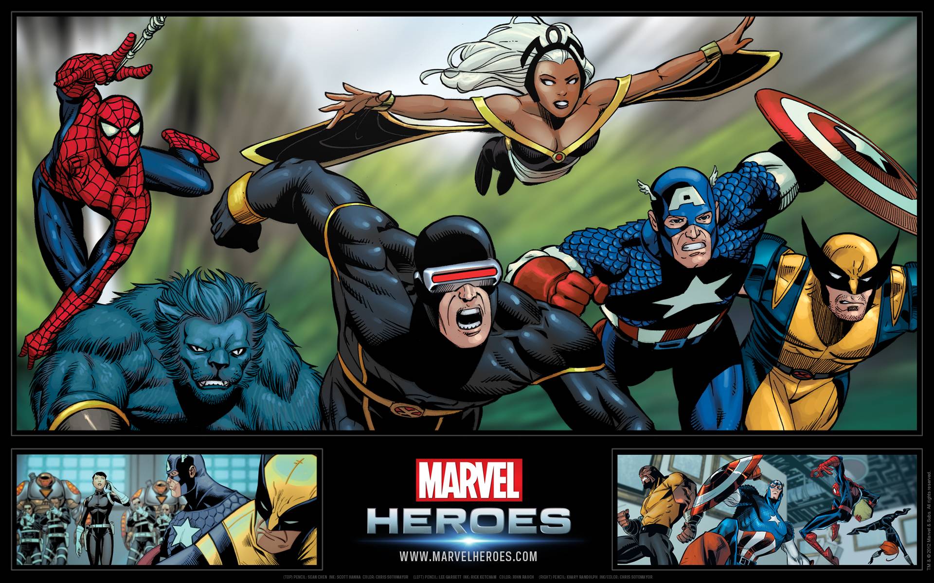 Marvel Heroes Wallpaper (HD)