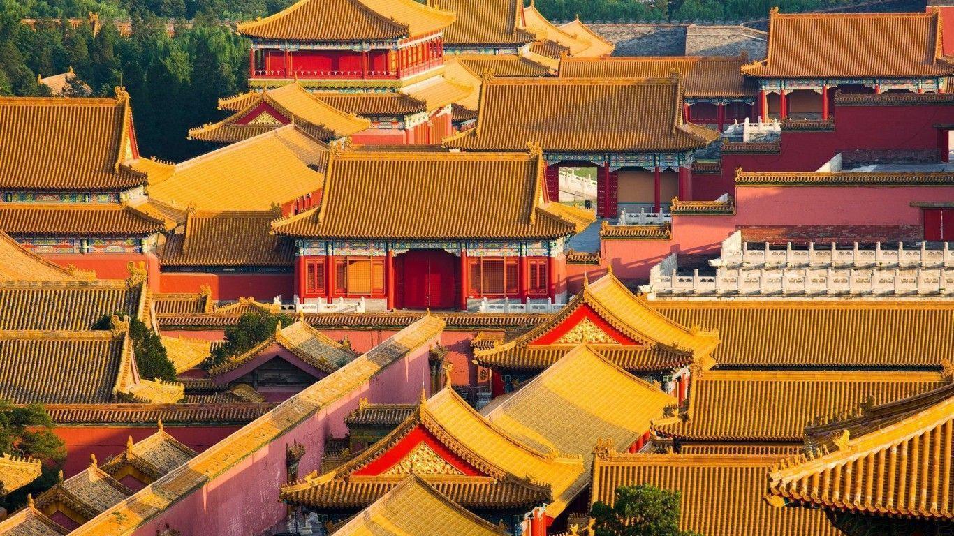 Forbidden City Buildings Wallpaper HD Wallpaper