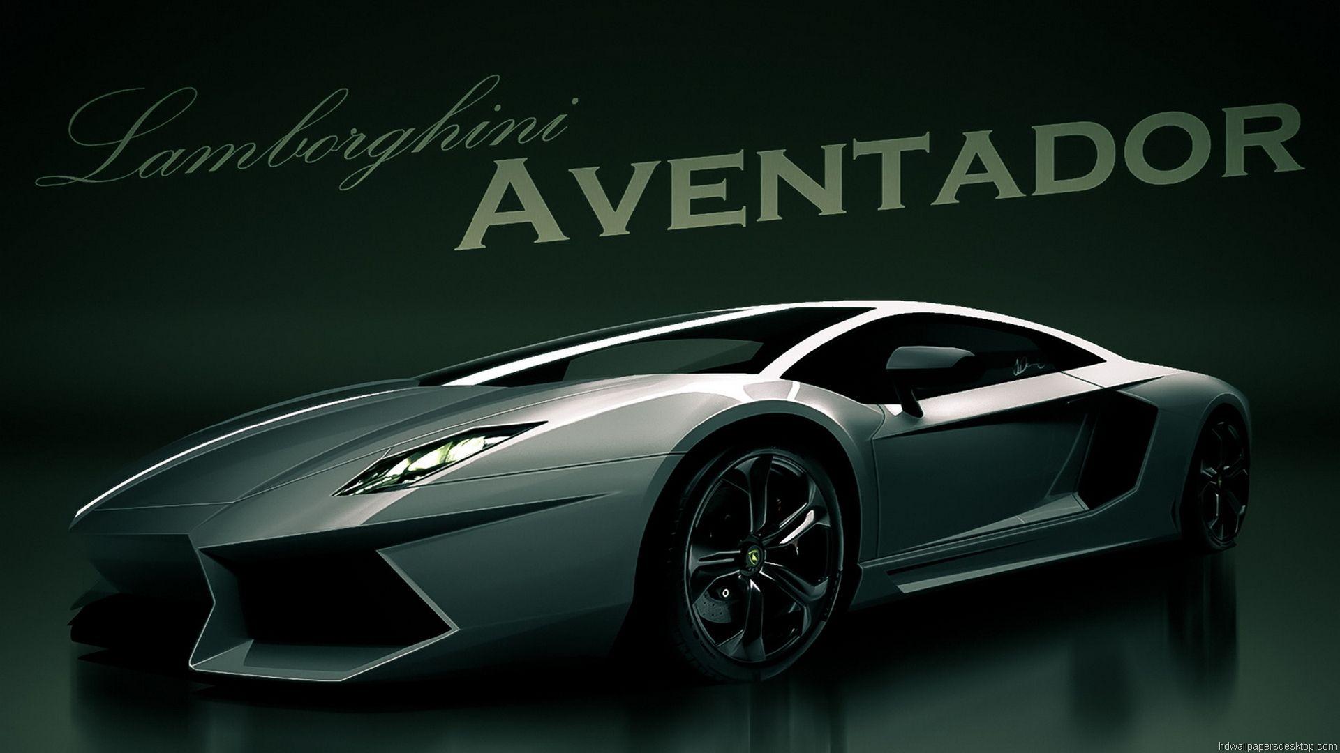 Wallpaper For > Lamborghini Aventador HD Wallpaper 1080p Black