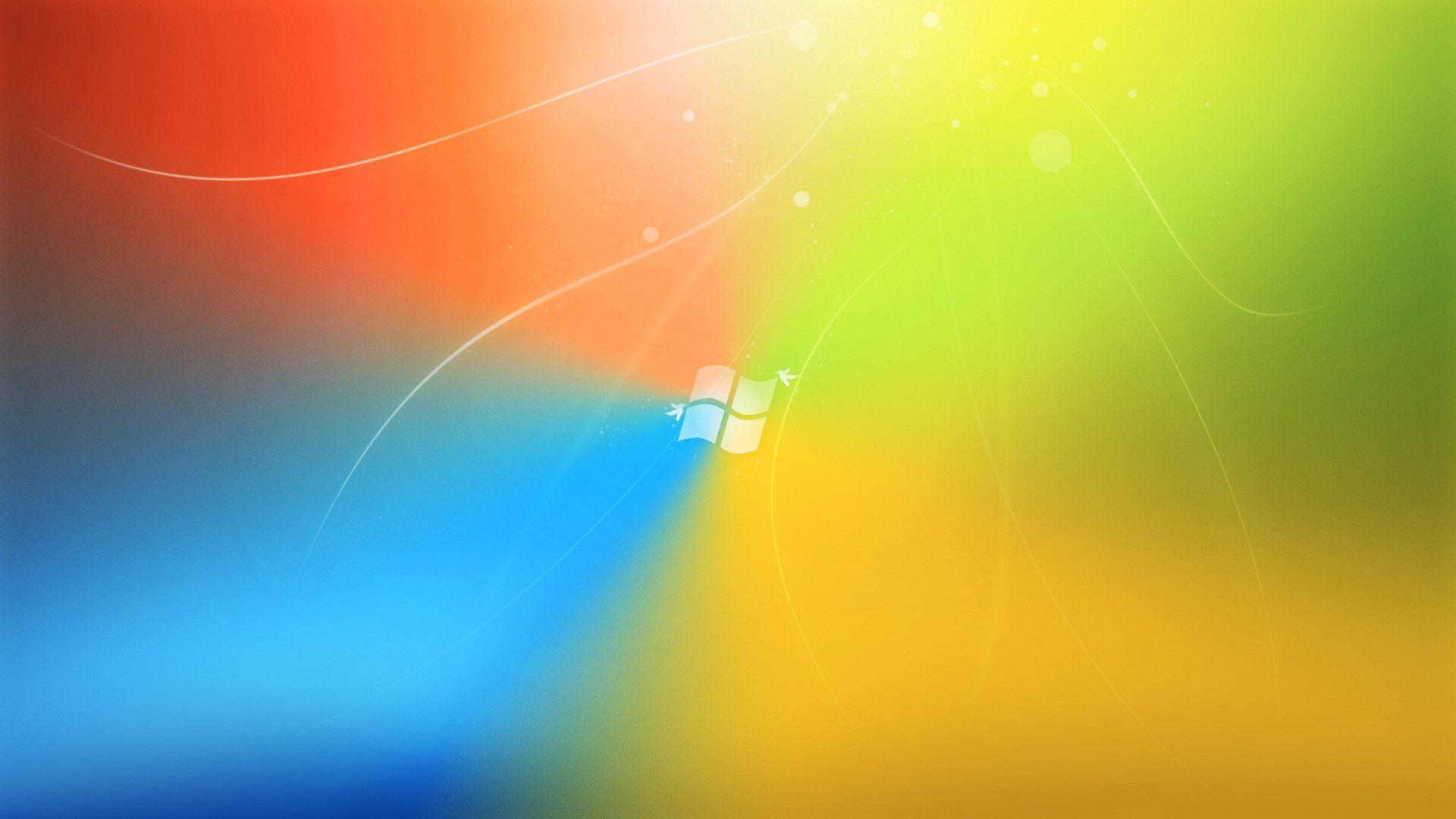 Colorful Windows 7 HD Wallpaper