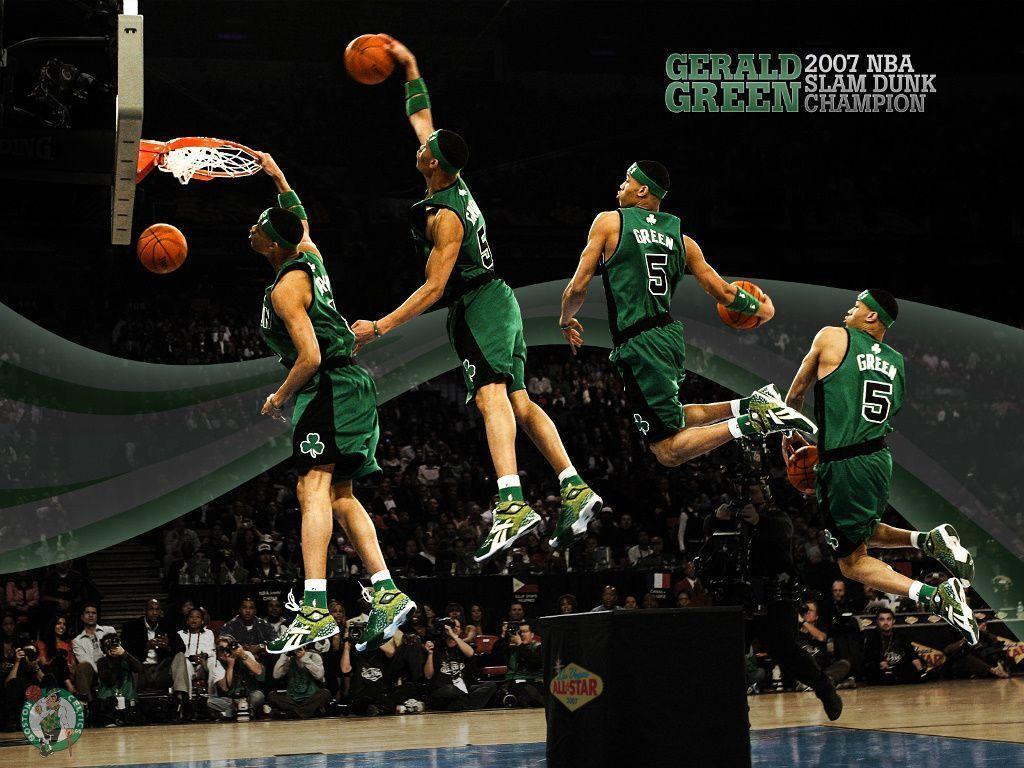 HD Wallpapers: 1024x768 » Sport » Bosto Celtics Slam Dunk Champion