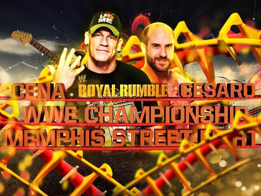 WWE Royal Rumble 2015 Custom Match Card By Mohamed Samir