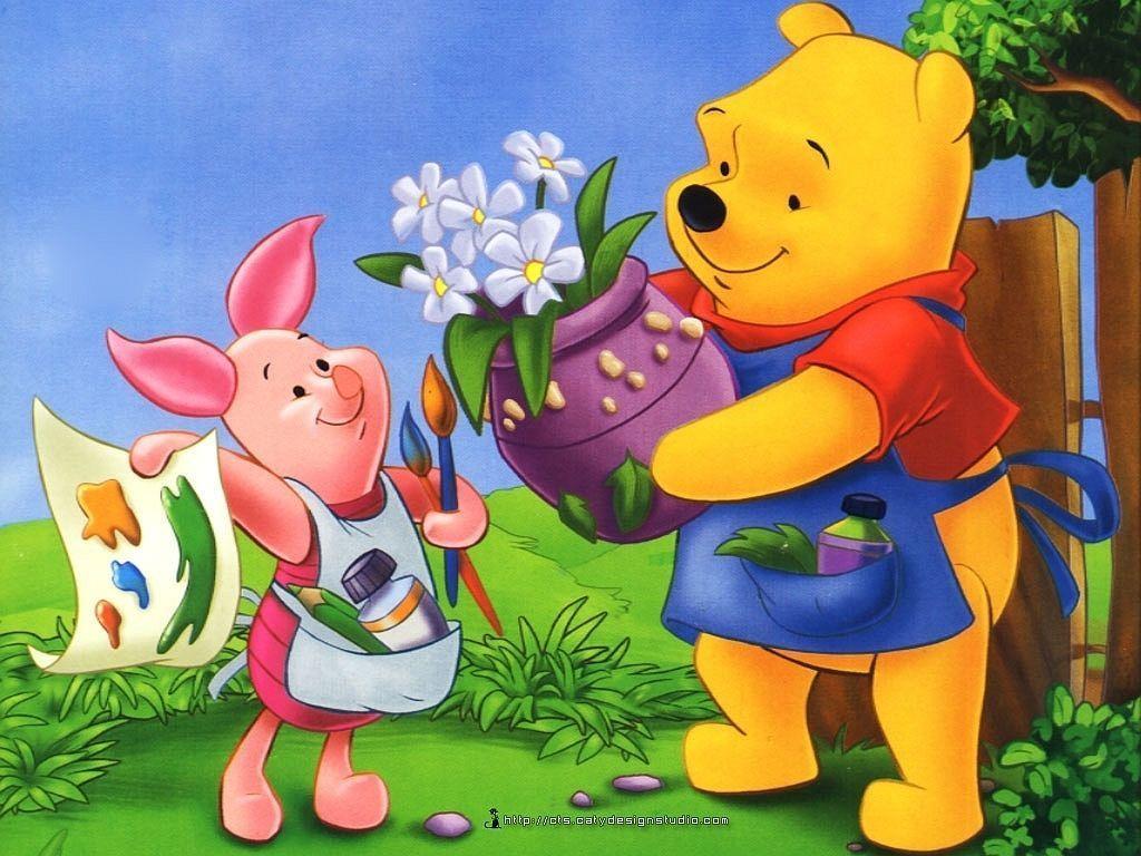 Winnie the Pooh and Piglet Wallpaper the Pooh