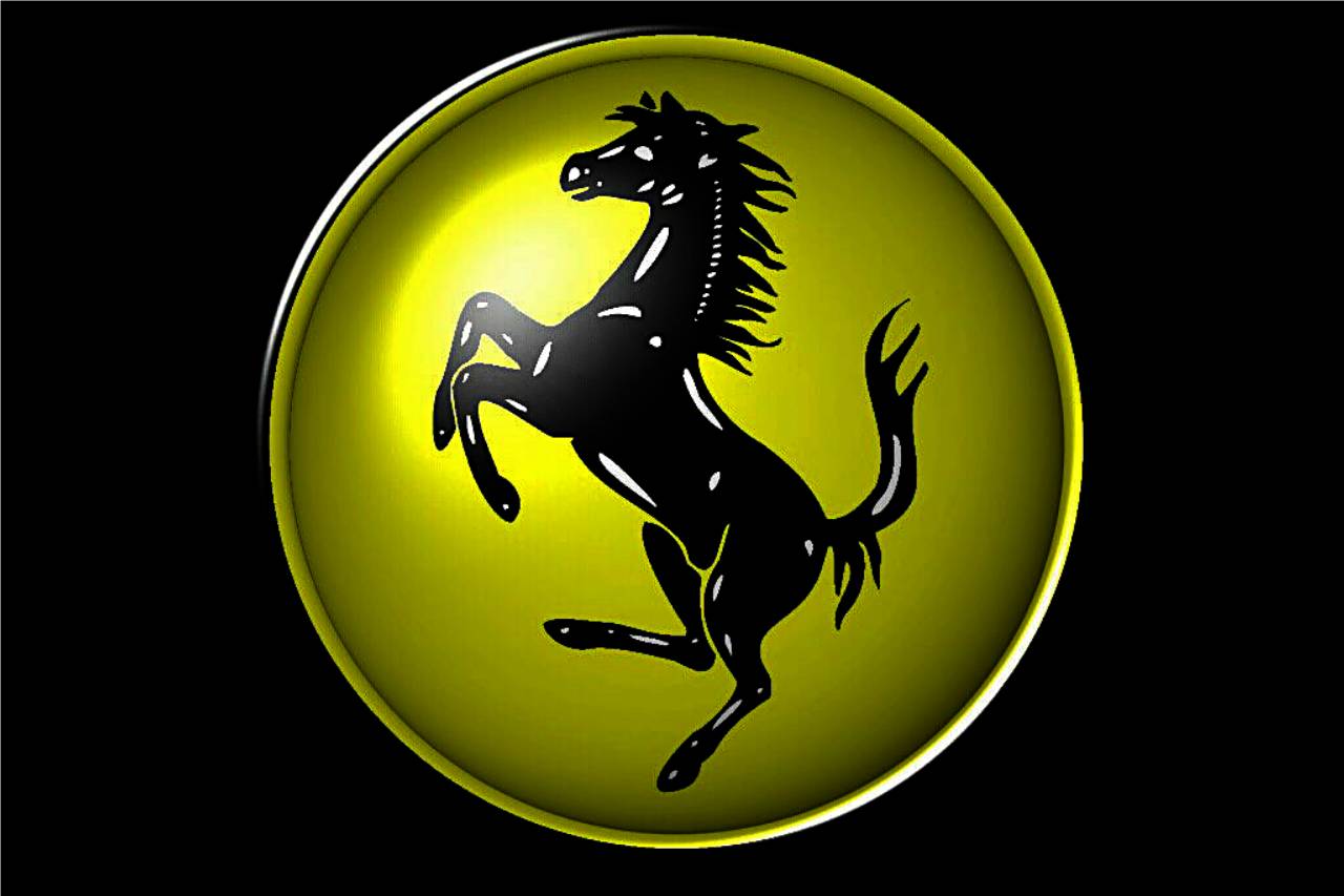 Ferrari Logo Vector Wallpaper Free HD