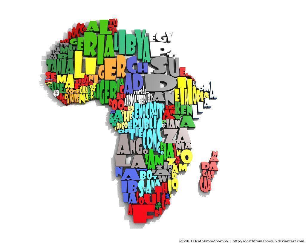 Africa Map Wallpapers - Wallpaper Cave