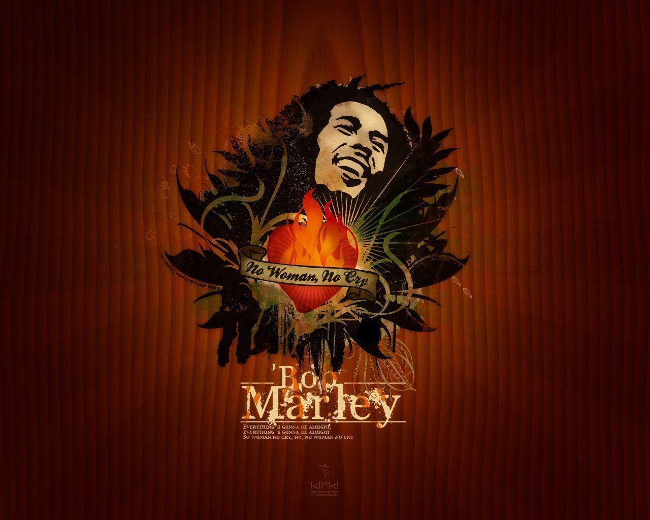 HallRail.Com 1162 Bob Marley Wallpaper HD Dekstop Background