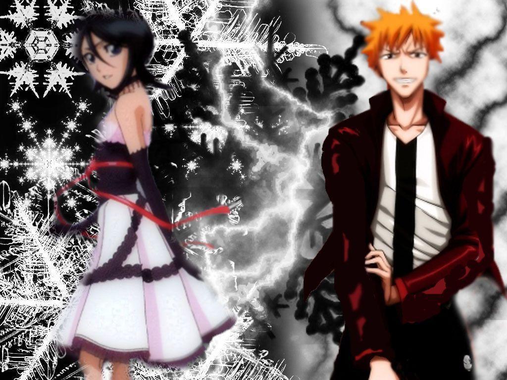 Ichigo X Rukia ichigo and rukia Wallpaper