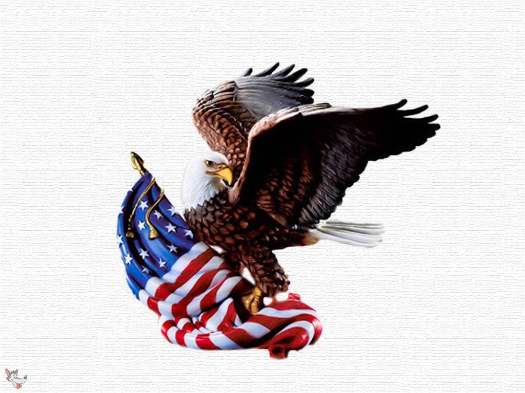 4th Of July Eagle Countries Wallpaper Image