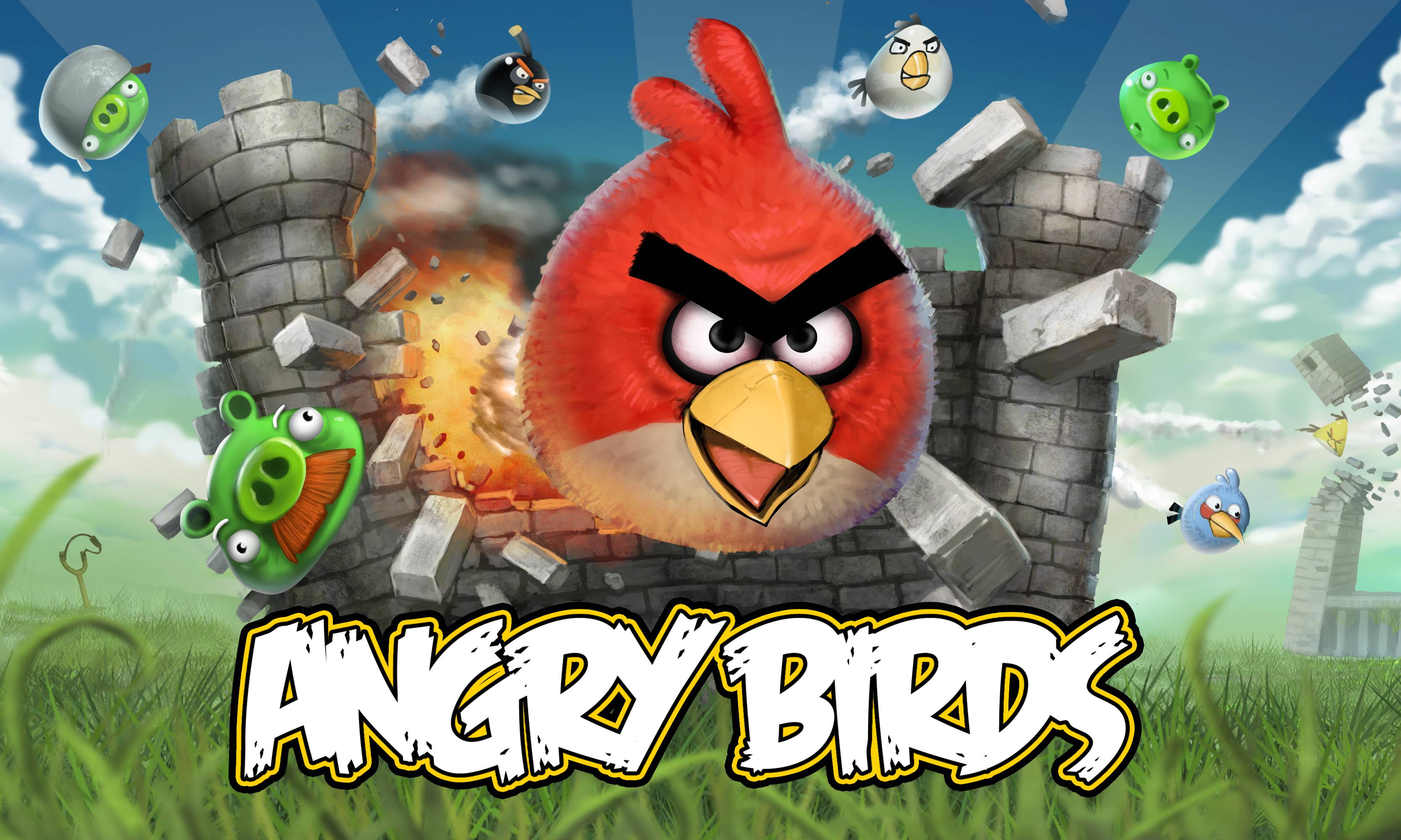 Angry Birds Wallpaper. Angry Birds Background