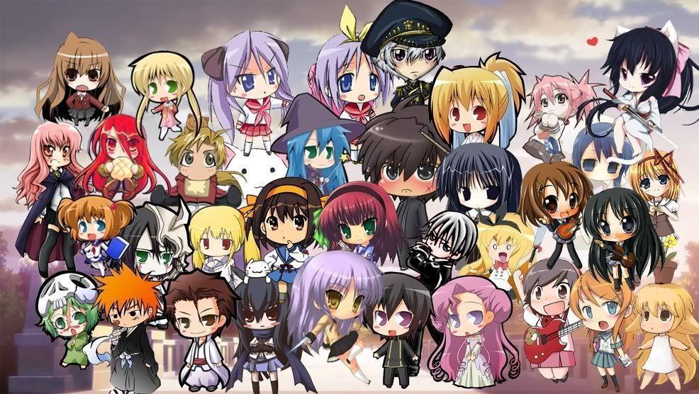 Anime Chibi All Character. Backgroundfox