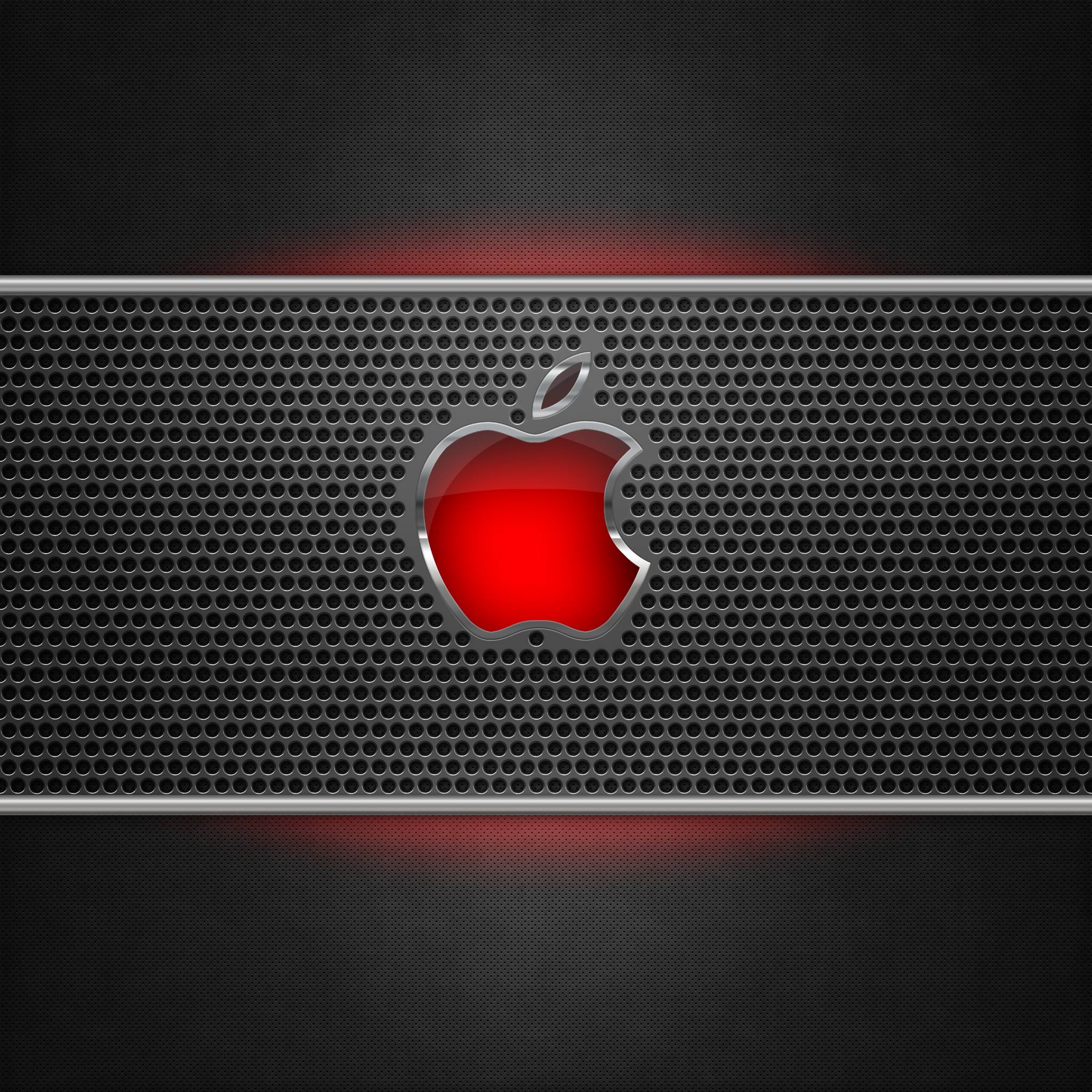Apple Metal Glow Retina Wallpaper 2048x2048PX Wallpaper New iPad