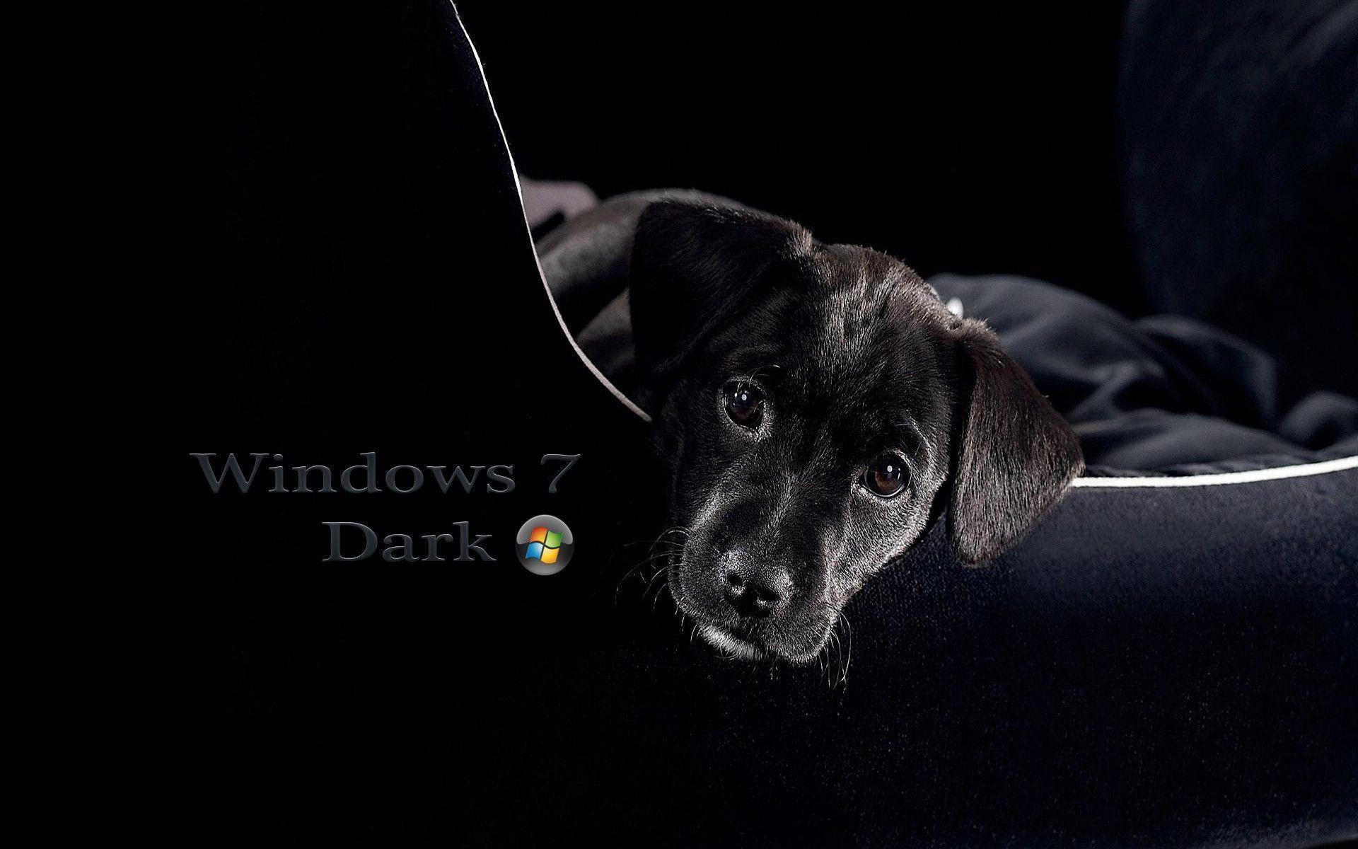 Windows7 dark Wallpaper