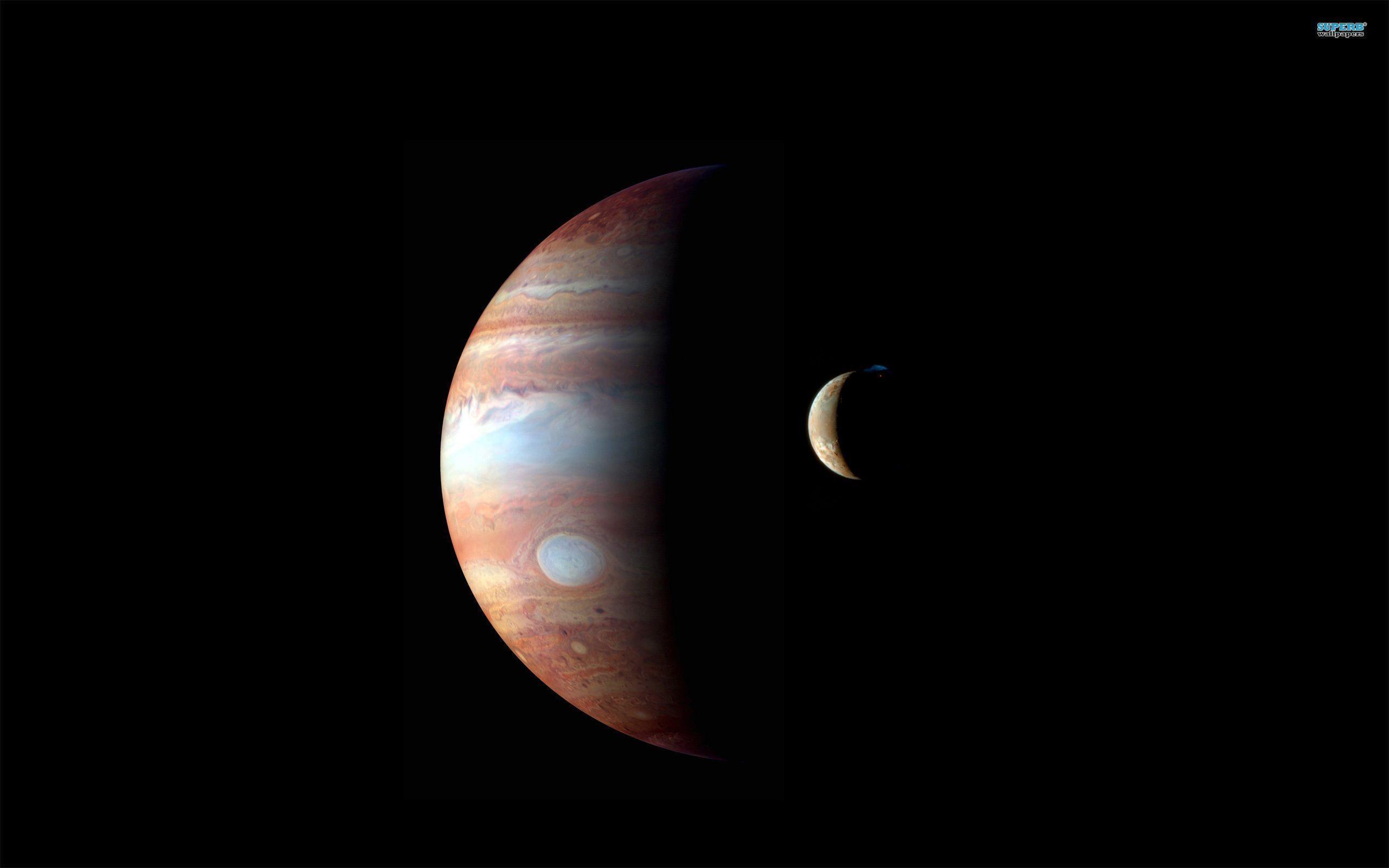 Jupiter and Io wallpaper wallpaper - #