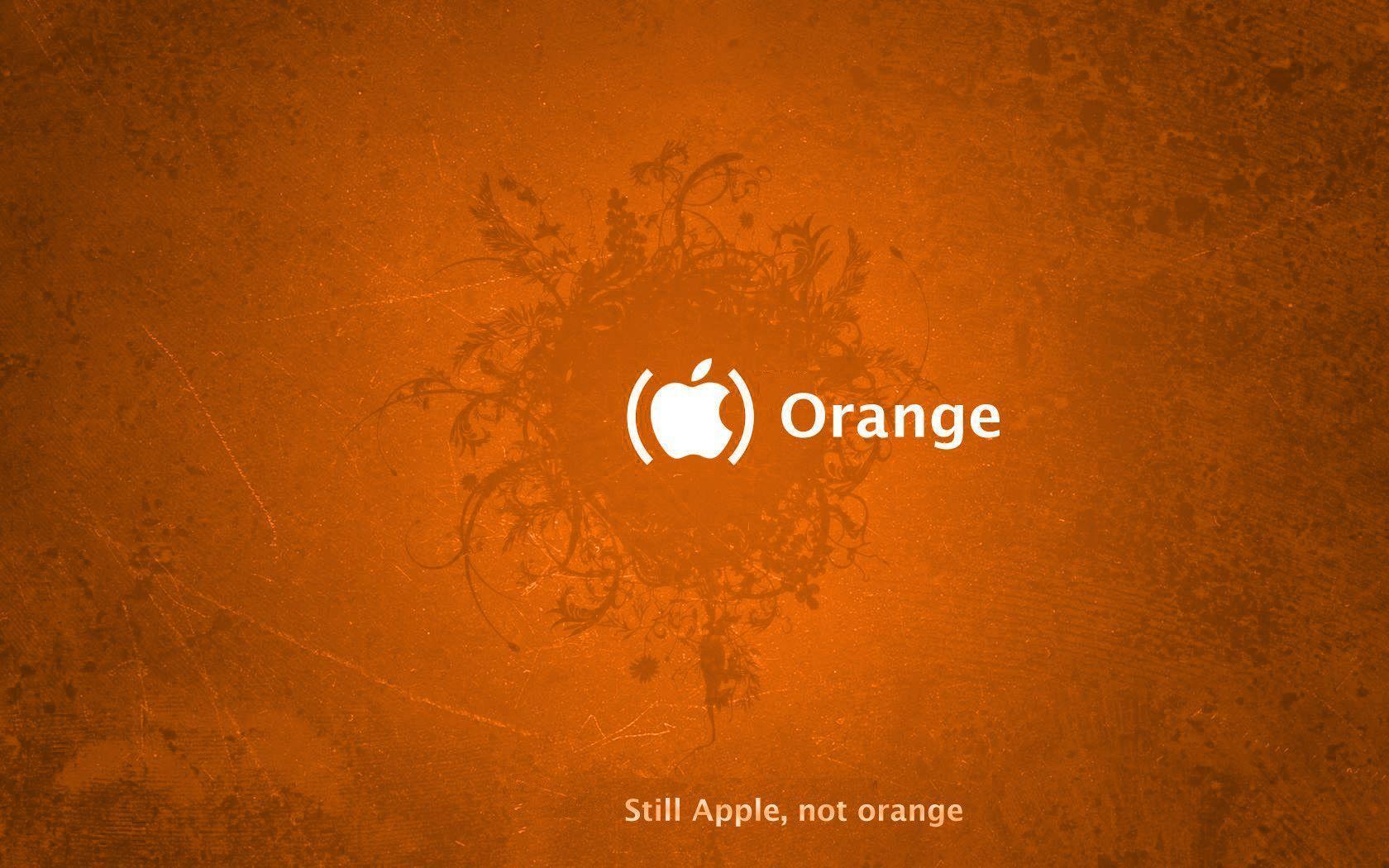 Mac Wallpaper Orange Wallpaper