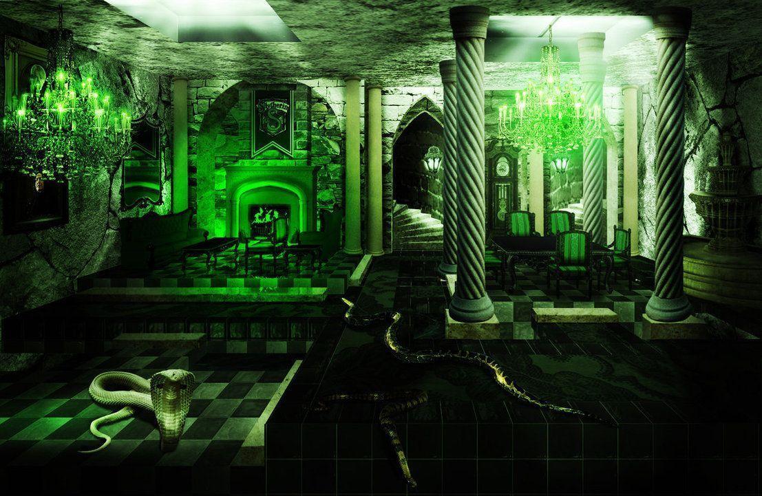 Slytherin Common Room by audofit