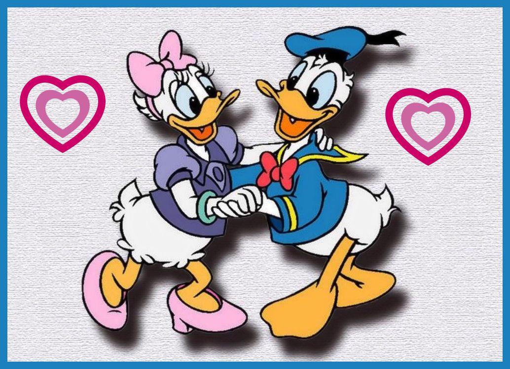Donald & Daisy Duck Photo