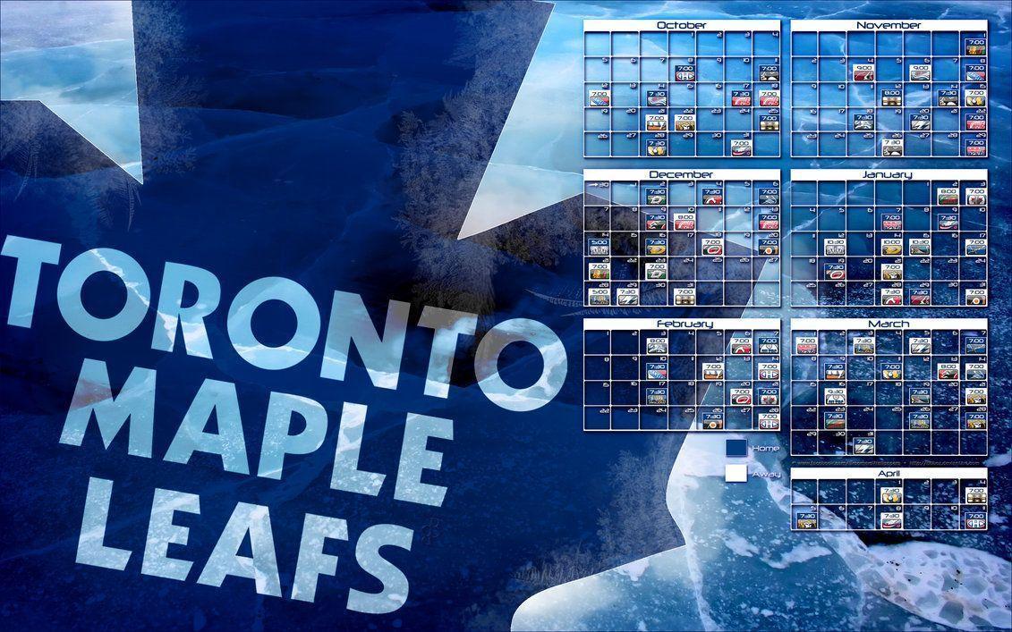 2014 2015 Toronto Maple Leafs Schedule Wallpaper