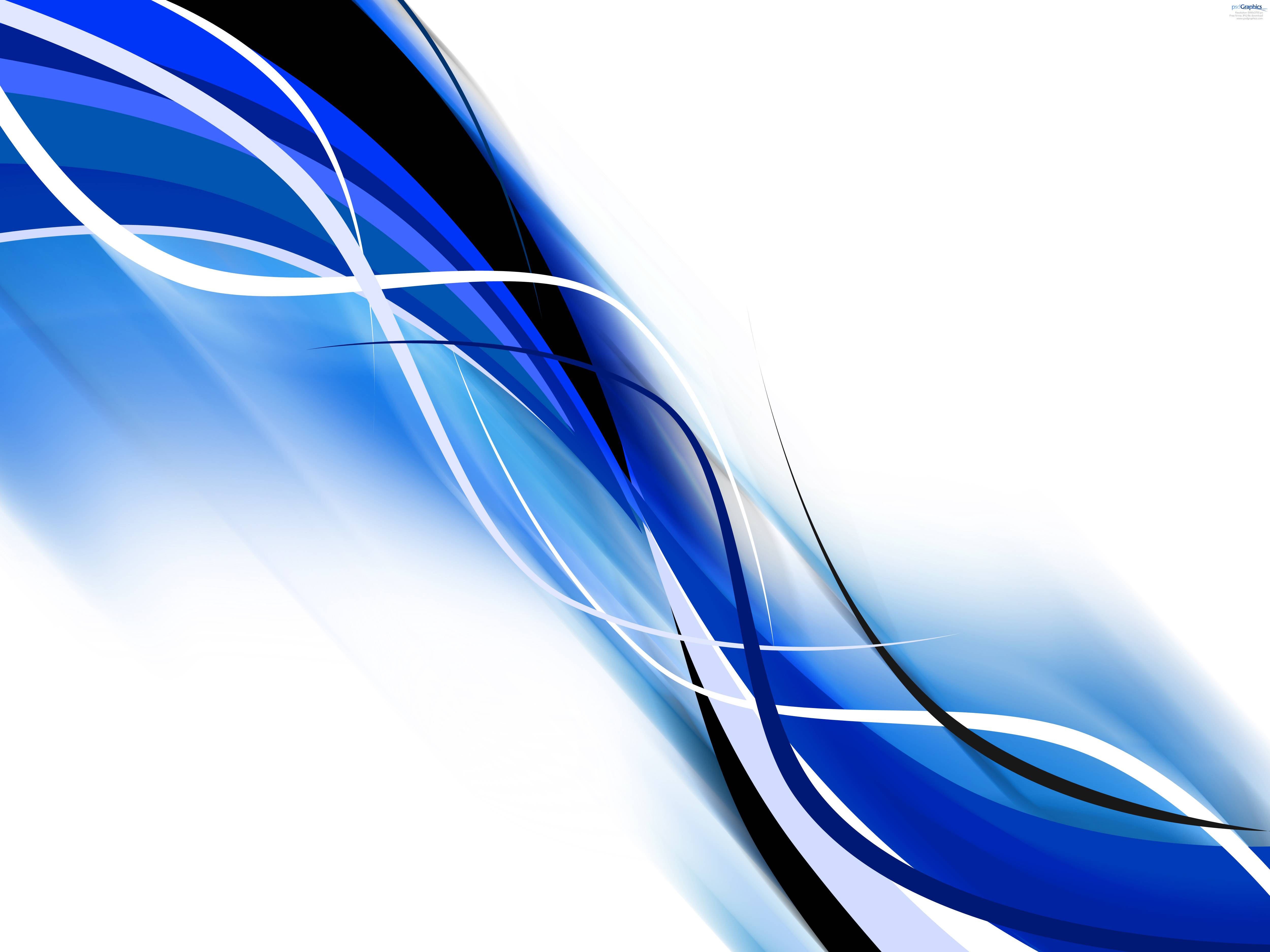 Red and blue abstract waves background