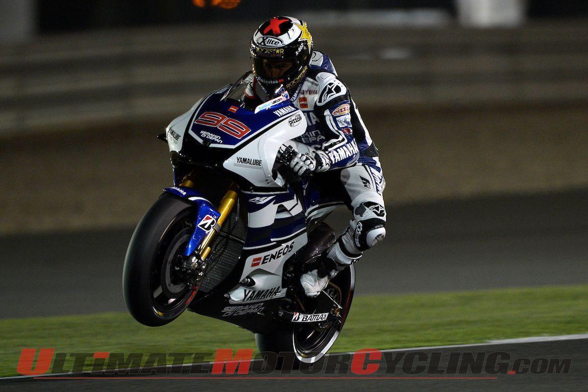 Qatar MotoGP: Jorge Lorenzo Wallpaper MotorCycling Magazine