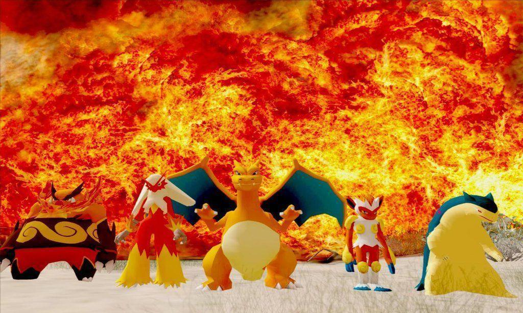 Gallery For > All Fire Type Pokemon Wallpaper