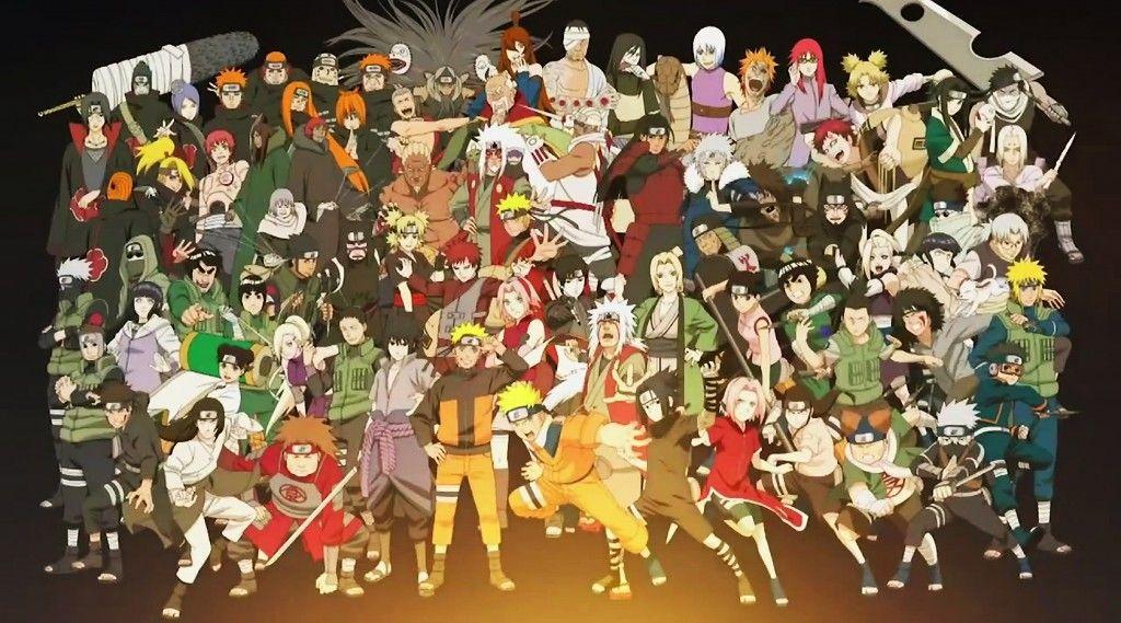 Pix For > All Naruto Characters Wallpaper