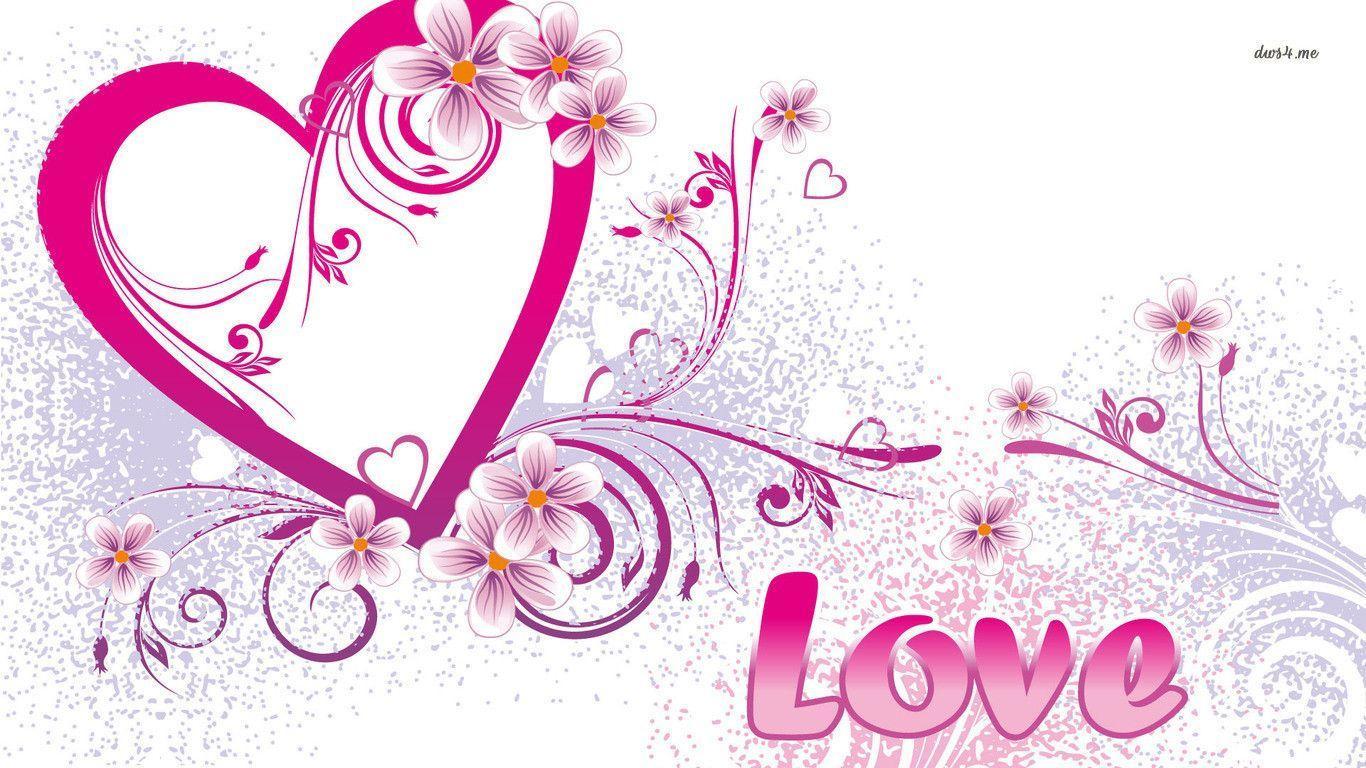 Pix For > Love Logo Wallpaper