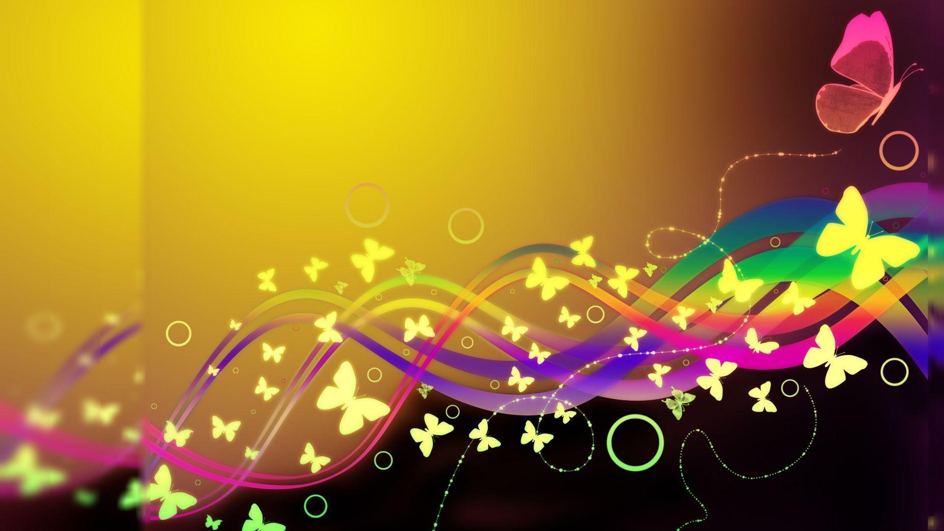 Animated Butterfly Background