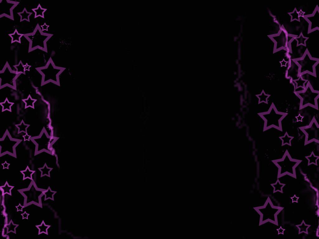 Wallpaper For > Purple And Black Stars Background