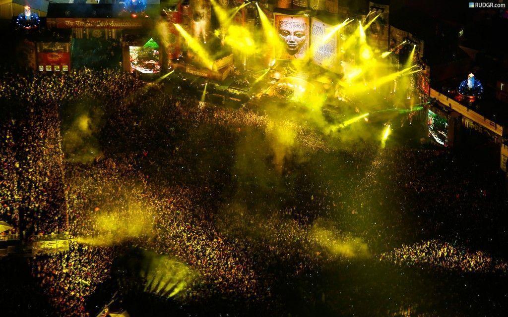 Tomorrowland HD Wallpaper Laser Show High Resolution Image