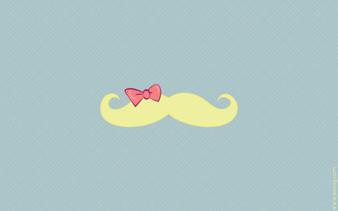 Wallpaper For > Cute Mustache Wallpaper iPhone