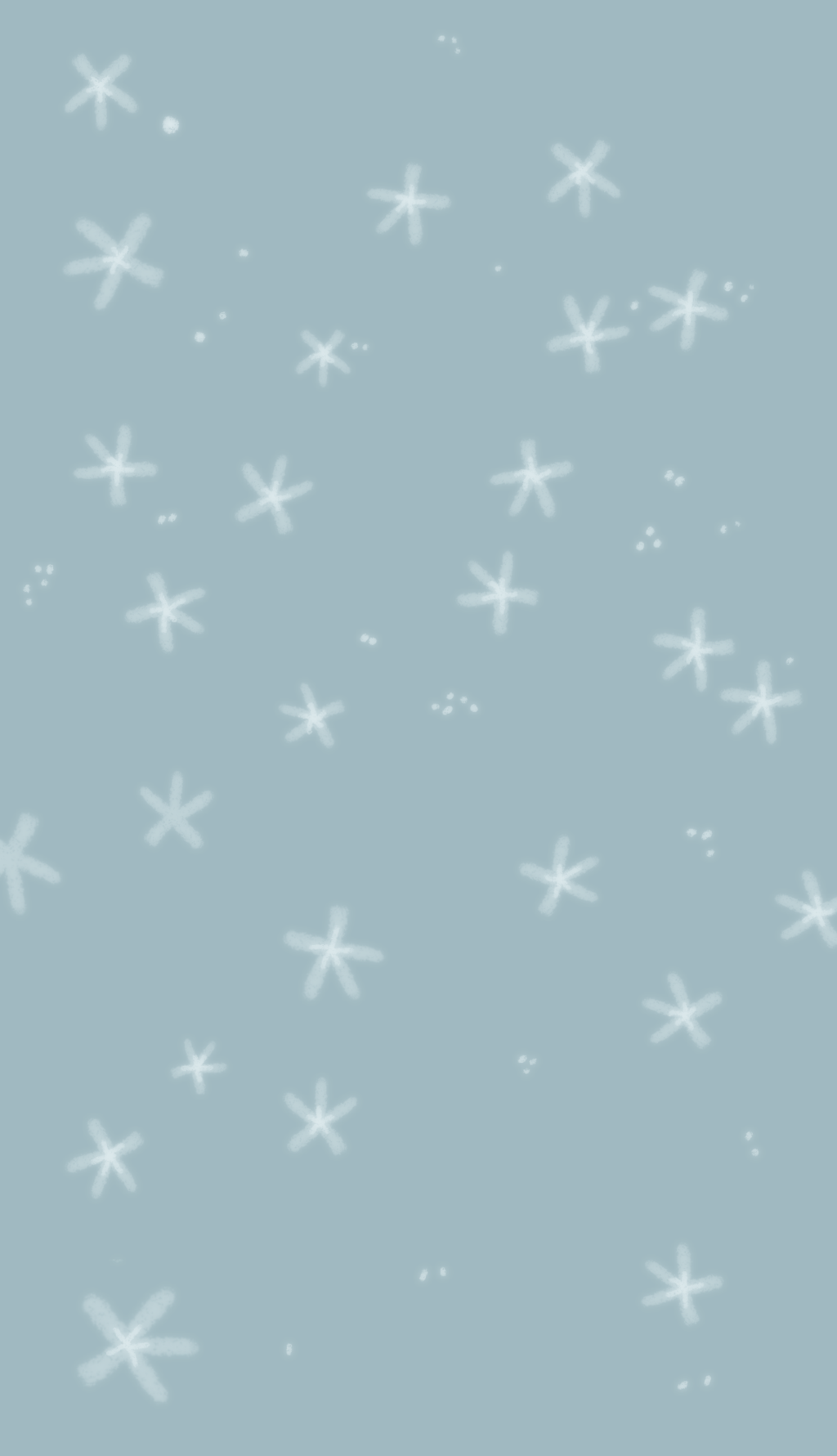 FREE custom box background winter pale snowflake